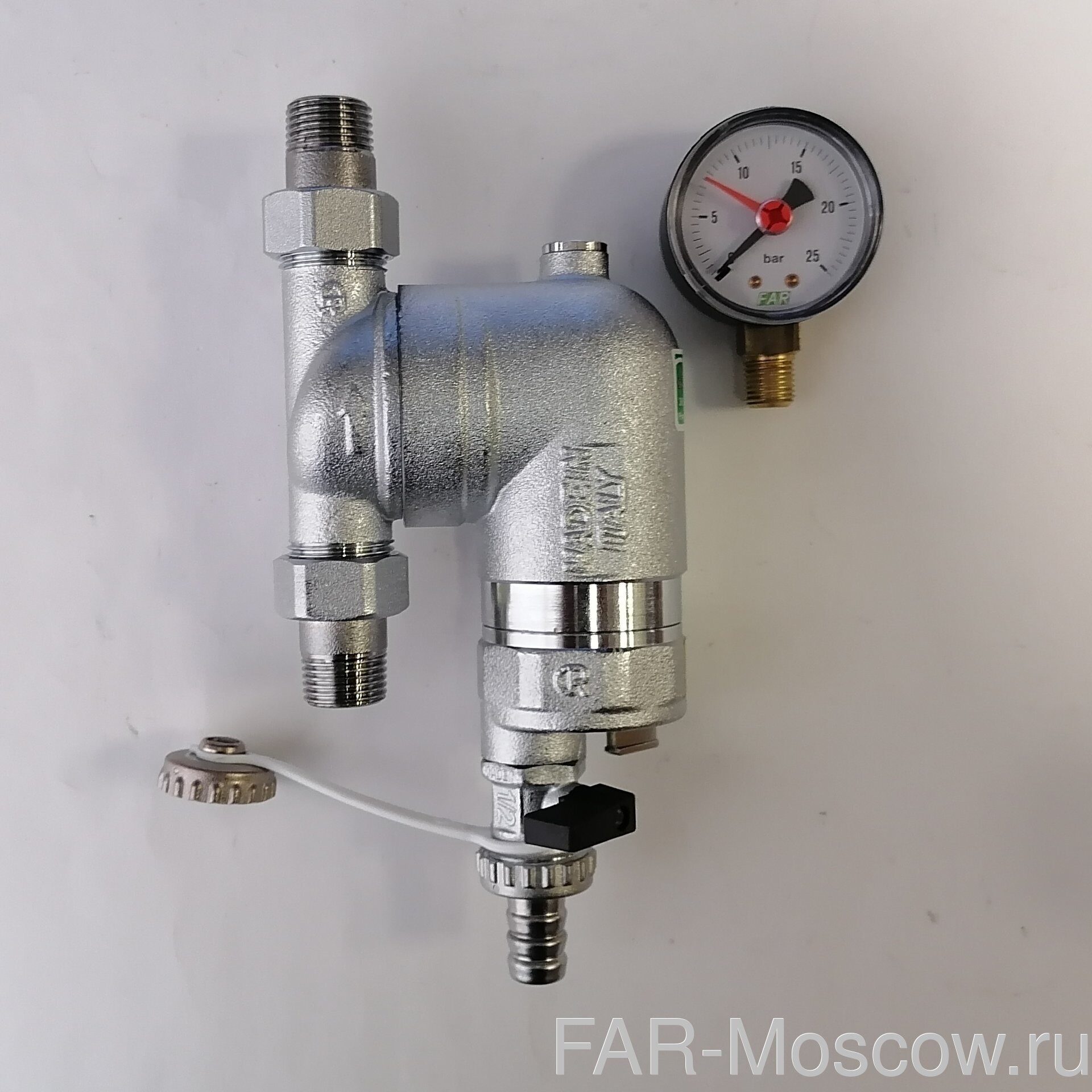Купить FAR FA 39M4 - Фильтр с поворотным соединением, с манометром .